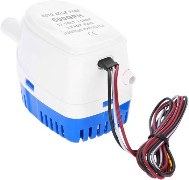 amiciFlo 12V DC Bilge Pump with Auto Switch for Water Drainage with 2000L/H Flow Rate Solar Water Pump
