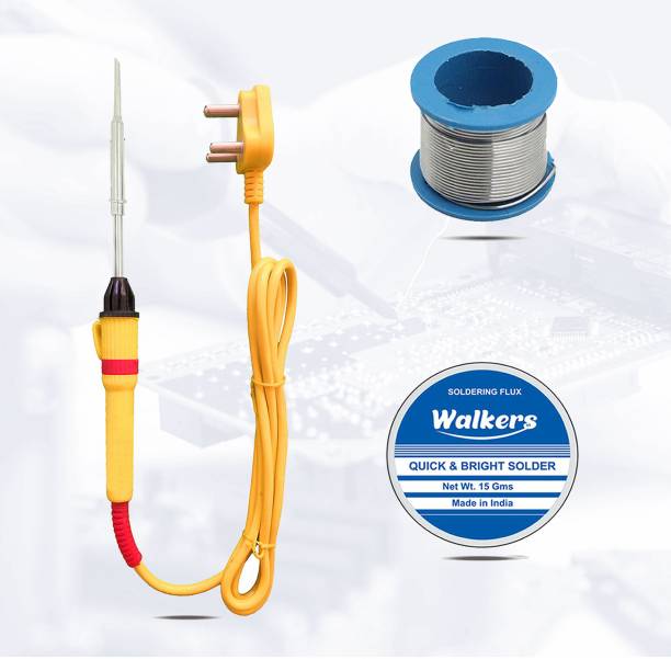 Walkers WKCB59M1 3in1 Basic 25W Soldering Iron Kit with Soldering Wire and Flux 25 W Simple