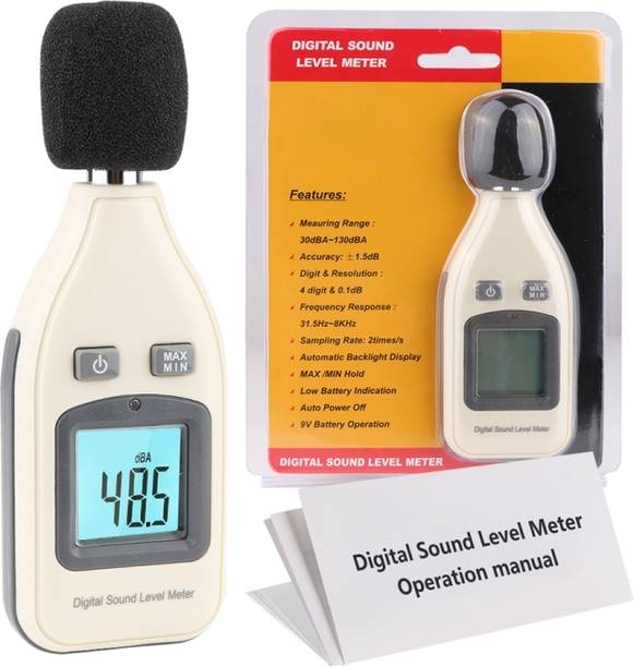 Divinext RT-911A Noise Decibel Meter 35dB-135dB Digital Sound Level Meter With Temperature Sound Meter