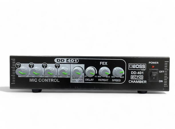 soundcraft Arje Audio Boss Analog Echo Mixer DD-401(White) Analog Sound Mixer