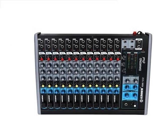 soundcraft Krown kmx -12.2 echo mixer 12 channel echo mixer.. Analog Sound Mixer
