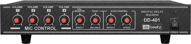 Da.Beatz. DD-401 Professional Digital Echo Delay Machine for Parties And Other Ocassions Analog Sound Mixer