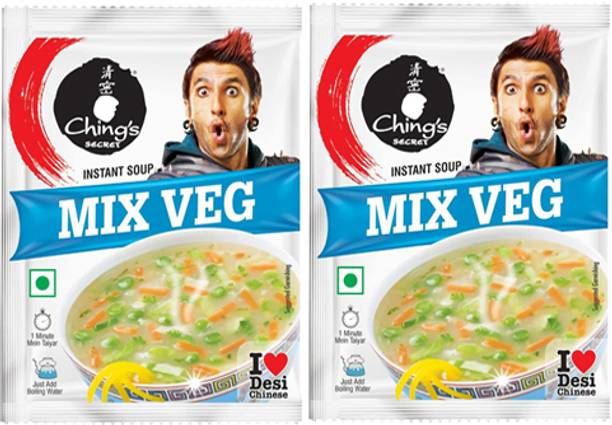 Ching's Secret Mix Veg Soup 110 g (55g*2)