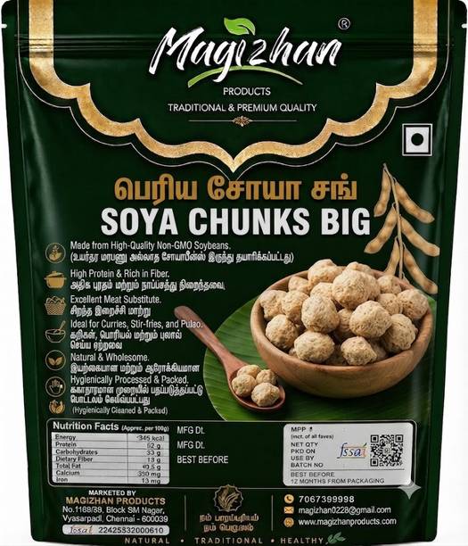 Magizhan Products Soya Chunks