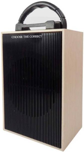 ANANDANI 10 Watts Portable Wireless Bluetooth Speaker (Light Wooden) Speaker Mod