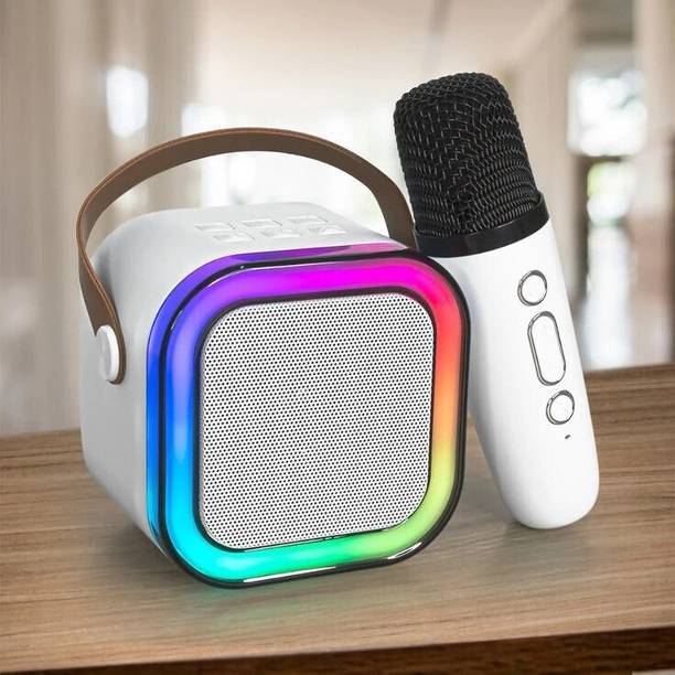 IVORY Portable Karaoke LED with Mic and Bluetooth Party Speaker Speaker Mount
