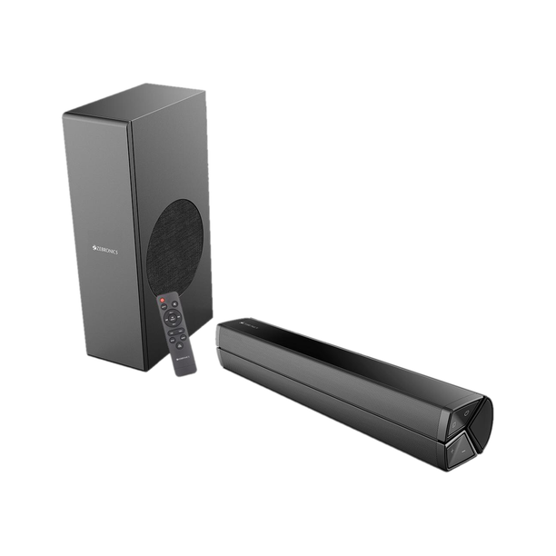 ZEBRONICS Juke Bar 100A,Compact with Dual Drivers 60 W Bluetooth Soundbar