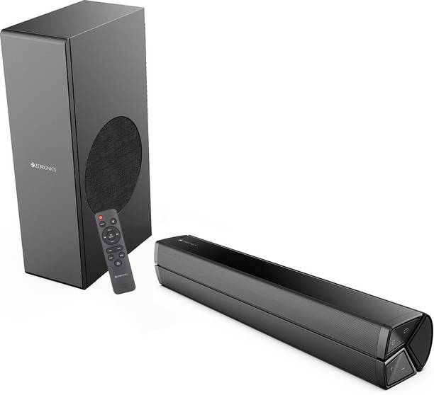 ZEBRONICS Juke Bar 100A,Compact with Dual Drivers 60 W Bluetooth Soundbar