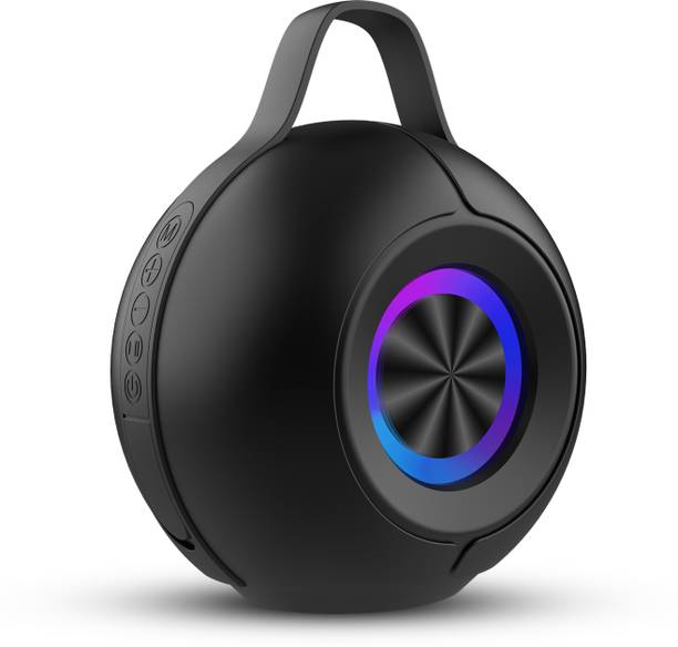SnapUp Groove Beatz Upto 6H Beats BOOM Sound 66mm DRIVER RGB TWS DOUBLE IMPACT 10 W Bluetooth Party Speaker
