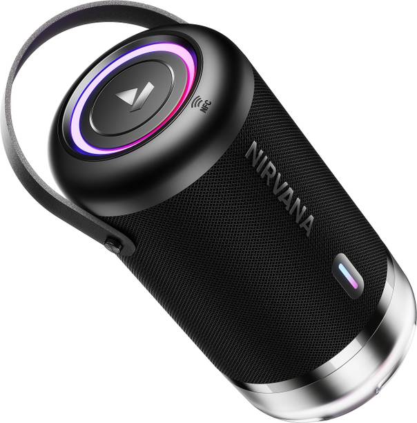 boAt Nirvana Luxe, 360 Spatial Audio,LDAC, Dual Drivers, 15Hrs Battery, App Support 100 W Bluetooth Speaker