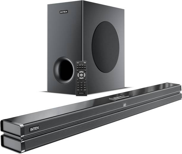 Intex Surround with Wireless Subwoofer, Remote Control 240 W Bluetooth Soundbar