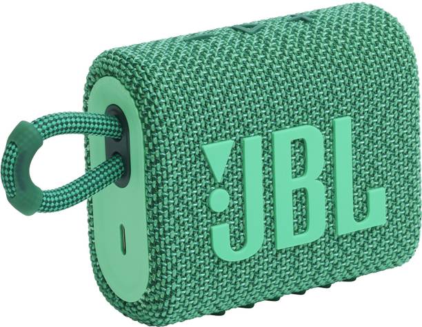 JBL Go 3 ECO Ultra PortablPro Sound, IP67 Water & Dust Resistant 4.2 W ब्लूटूथ  स्पीकर