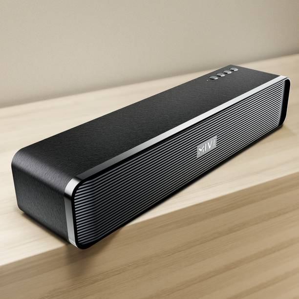 Mivi Fort H30 With Full Range HD Sound, 6Hrs Playback, Voice Assistant 30 W Bluetooth Soundbar