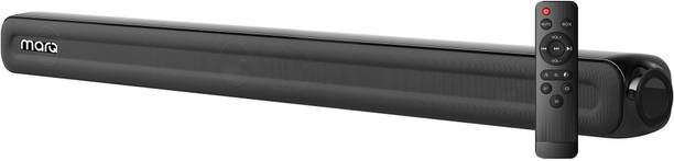MarQ by Flipkart Thunder 100, 100 Watts, 2.0 Channel, Immersive cinematic experience, EQ Modes 100 W Bluetooth Soundbar