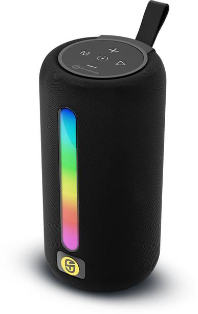 SnapUp Stone MAX Upto 9H TYPE C ACOUSTIC STEREO SOUND RGB 55mm DUAL DRIVER TWS FEATURE 18 W Bluetooth Speaker