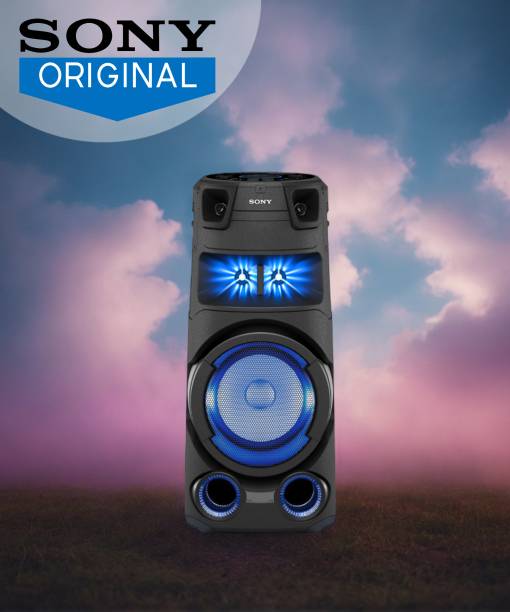 SONY MHC-V73D Party Speaker with Bluetooth Connectivity, Karaoke, Gesture Control Bluetooth Tower Speaker