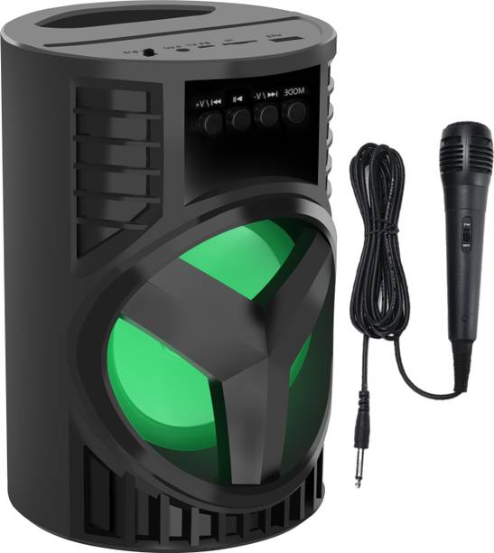 bogx Super Bass Portable Wireless sub woofer Sound Box Led Light mini Home theatre 5 W Bluetooth Conference Speaker
