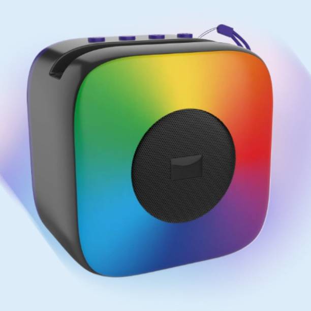 Clairbell 75v_Sonic 12W RGB Outdoor Bluetooth Speaker - Your Portable Party Powerhouse! 10 W Bluetooth Conference Speaker