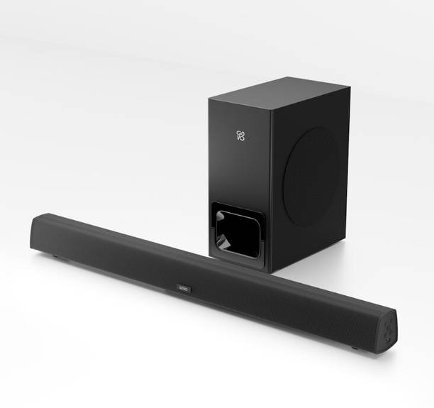 GOVO GOSURROUND 750 Pro Max |5.25'inch Wired Subwoofer 160 W Bluetooth Soundbar