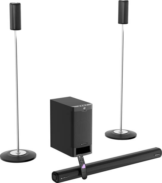ZEBRONICS Juke Bar 9535, Dolby Audio, Floor-Stand Satellites, BT v5.0, HDMI ARC, Optical 525 W Bluetooth Soundbar