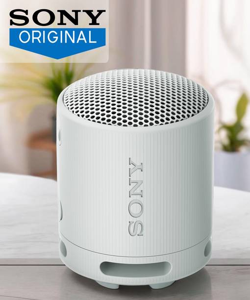 SONY SRS-XB100 Portable Super-Compact,Waterproof, 16Hrs Batt, Extra Bass,Built-In Mic Bluetooth Speaker