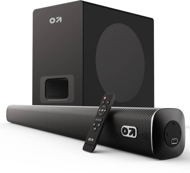 GOBOULT (previously Boult)Bassbox X120 with Subwoofer, 120W Power, 2.1 Channel, EQ Modes 120 W Bluetooth Soundbar