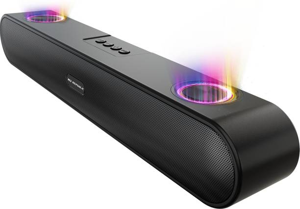 Nu Republic Party Box 16 With X-Bass®Technology, Upto 10 Hrs Playtime, Multiple RGB Modes, 16 W Bluetooth Soundbar