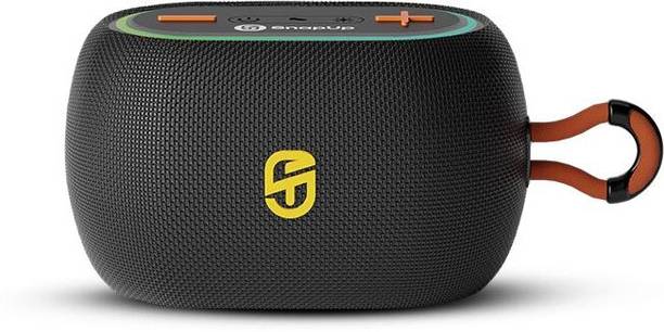 SnapUp Groove Vibe Upto 8H TYPE C Tru HD Bass Multi-Compatibility RGB TWS Feature 14 W Bluetooth Speaker