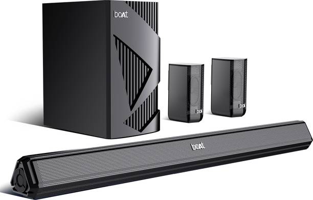 boAt Aavante Bar 3200D Pro with Dolby Audio, DSP for Enhanced Audio, Sleek Design 400 W Bluetooth Soundbar
