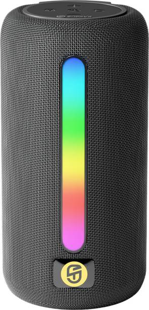 SnapUp Stone MAX Upto 9H TYPE C ACOUSTIC STEREO SOUND RGB 55mm DUAL DRIVER TWS FEATURE 18 W Bluetooth Speaker
