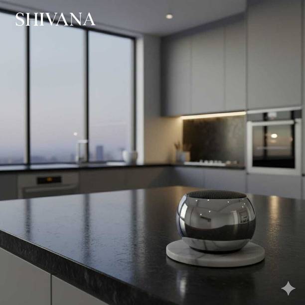 FITRIC sliver mini speaker m4-ab2 with Google & Siri Assistant Smart Speaker