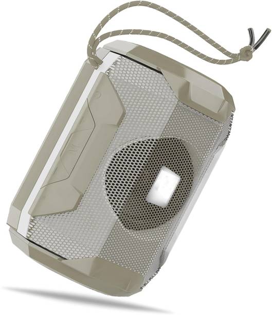 MSNR Bluetooth Party Speaker with Immersive Sound, Dual Drivers, RGB Lights, SD Card 5 W Bluetooth Gaming Speaker