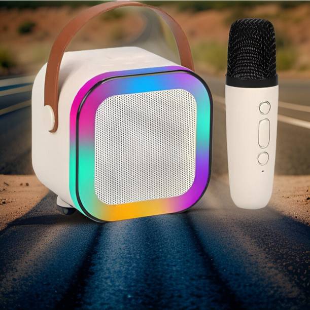 YAROH G31_K12Wireless karaoke mic speaker with Bluetooth compatibility and RGB lights 10 W Bluetooth Gaming Speaker