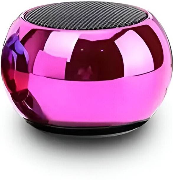 The Electron Bay Mini Boost Wireless Portable Small Steel Gun Metal Heavy Subwoofer Outdoor 10 W Bluetooth Gaming Speaker