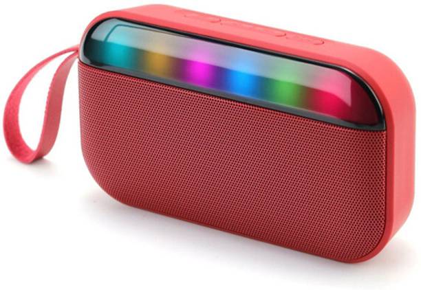 XVEP BS-56 Colourful LED Light Music Speaker With Full Power Sound Bass 20 W Bluetooth Gaming Speaker