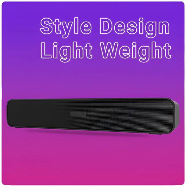 XVEP Fusion Dj Bass Bar Studio Bluetooth Soundbar Moviebar With High Powerful Sound 16 W Bluetooth Gaming Speaker
