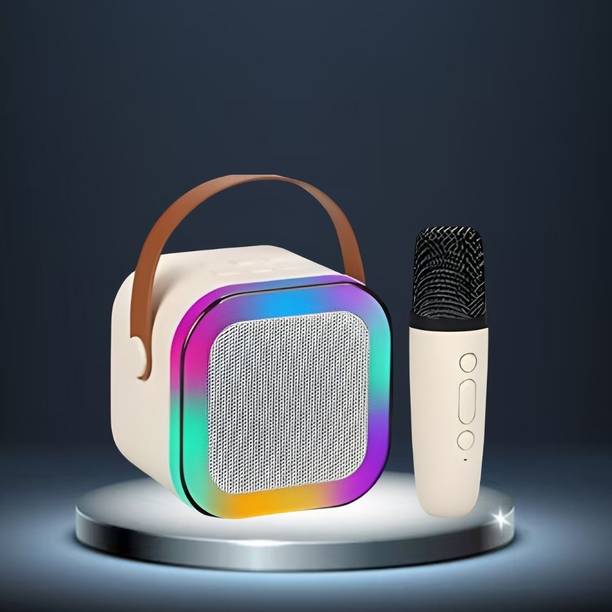 SACRO K12 Bluetooth Speaker with wireless Karaoke Mic, Voice Effects BT5.1/TF CardD294 10 W Bluetooth Gaming Speaker