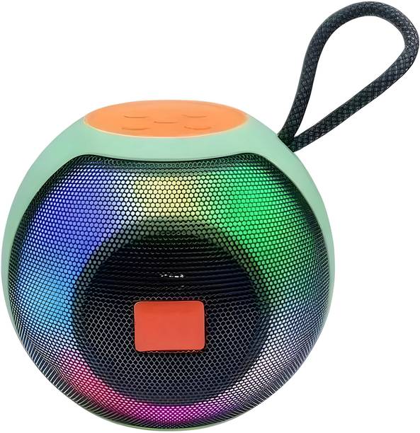 XVEP BS-56 Colourful LED Light Music Speaker With Full Power Sound Bass 20 W Bluetooth Gaming Speaker