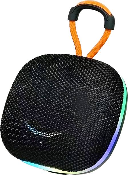 XVEP Bluetooth Waterproof Portable Speaker RGB Color Music Box Bass Speaker 5 W Bluetooth Home Audio Speaker