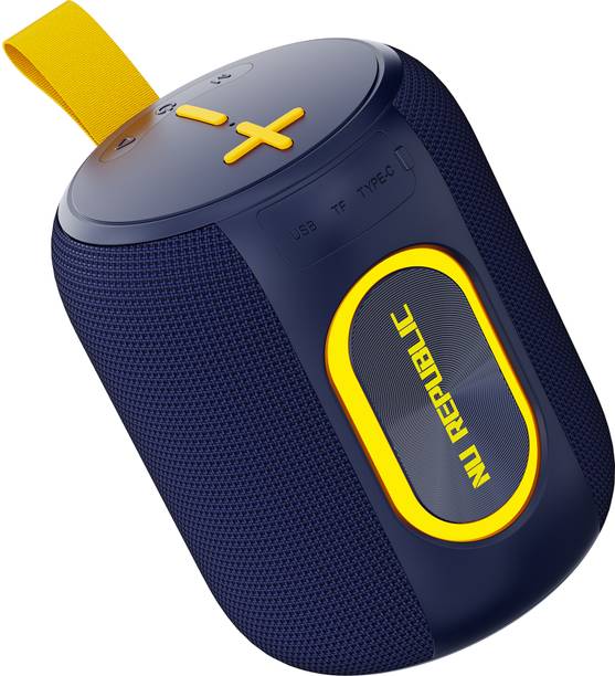 Nu Republic Sonicpop 2000 Wireless 16W output, in-built mic, 66mm Dynamic Driver, RGB Lights 16 W Bluetooth Speaker
