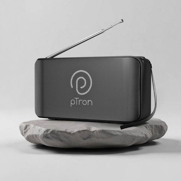 PTron Musicbot Groove with 10W Pristine Sound, 6Hrs Playtime, Portable, TWS Feature 10 W Bluetooth Speaker