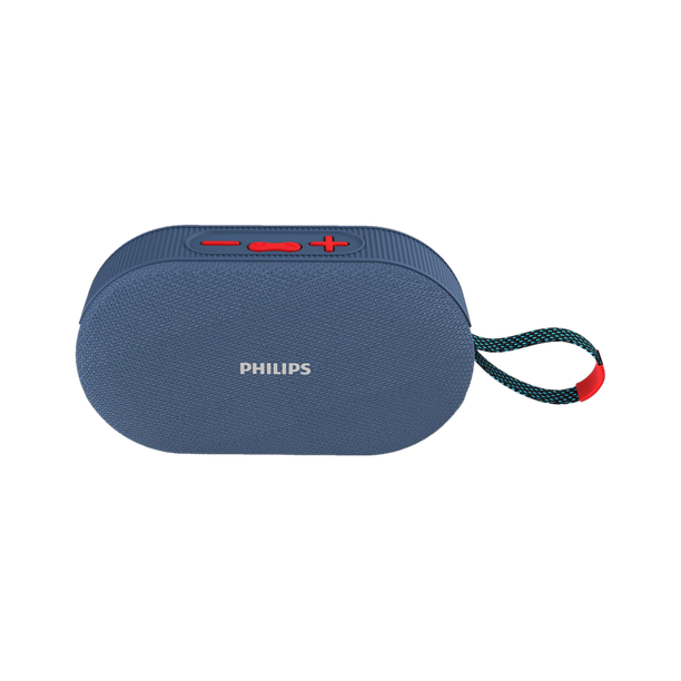 PHILIPS TAS1400BL 12W Speaker, 1200mAh Battery, RGB Light, BT 5.3, 10H Playtime, TF/USB 12 W Bluetooth Speaker