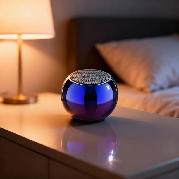 Pax Solutions Mini Wireless Bluetooth Speaker with Wireless Power Button Controlled 50 W Bluetooth Home Audio Speaker