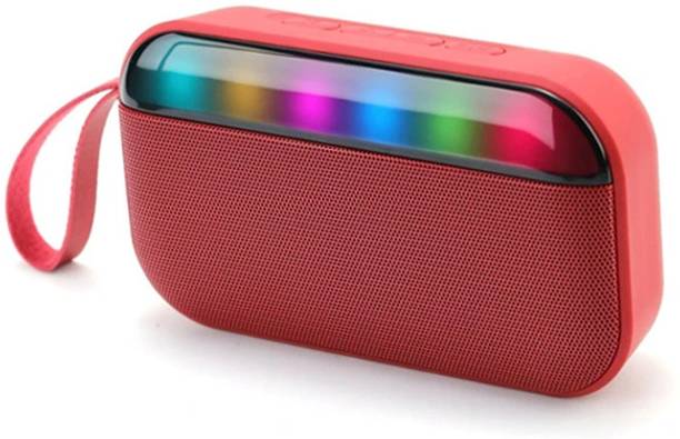 XVEP BS-56 Colourful LED Light Music Speaker With Full Power Sound Bass 20 W Bluetooth Home Audio Speaker