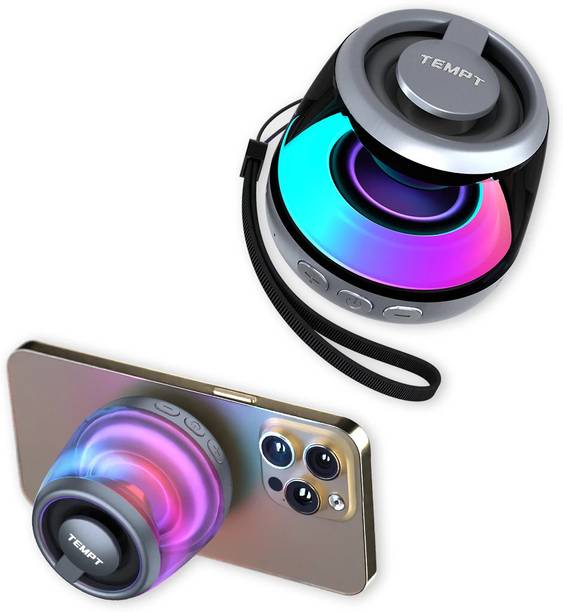 TEMPT TEMPT Cameo-Grey 6 W Bluetooth Home Audio Speaker 6 W Bluetooth Home Audio Speaker