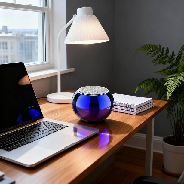 Pax Solutions Mini Wireless Bluetooth Speaker with Wireless Power Button Controlled 50 W Bluetooth Home Audio Speaker