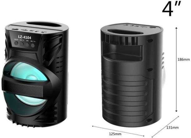 IMMUTABLE WS-03 Speaker With Mic, Party Speaker Bluetooth BX3 56 W Bluetooth Home Audio Speaker