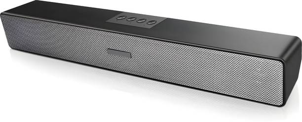 XVEP Bluetooth Audio Bar Dynamic Indoor, 20H Battery, HD Audio Soundbar 16 W Bluetooth Home Audio Speaker