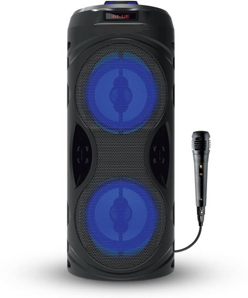 VEKIN Thunder Double Woofer with Wired Mic,Remote 30 W Bluetooth speaker 30 W Bluetooth Home Audio Speaker