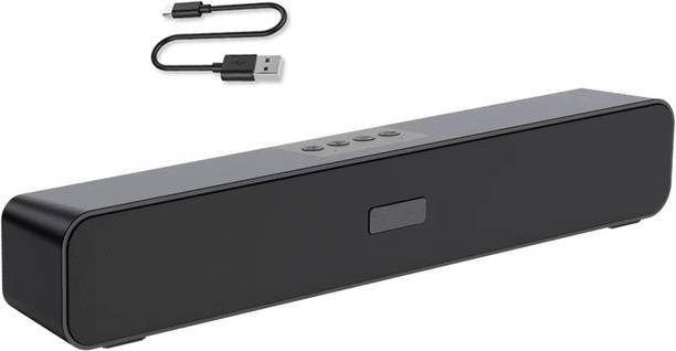 MSNR Soundbar for TV, Bluetooth Sound Bar 16 Watts, Home Audio Speaker, Small PC 16 W Bluetooth Home Audio Speaker